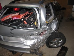 10/2011 „kleiner“ Autounfall auf der A8